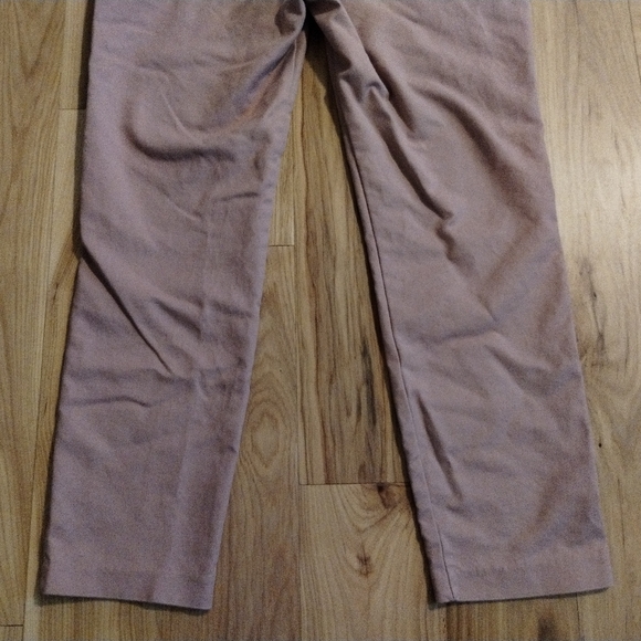 Zara Basic Collection Mauve Pink Chic Straight Leg Slacks Women's Size 8 - Picture 6 of 12